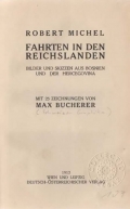 Michel Robert: Fahrten in den Reichslanden. Bilder und Skizzen aus Bosnien und der Hercegovina